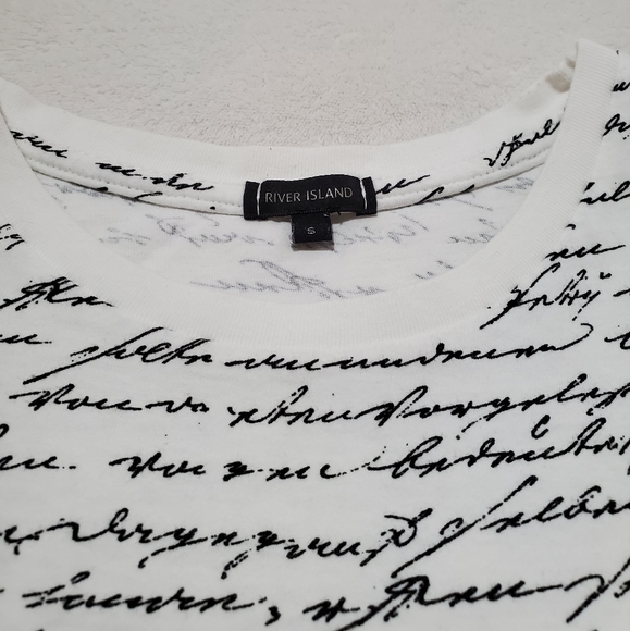 ❌️SOLD❌️♦️3/25♦️River Island Short Sleeve Women's Top Size S - Picture 3 of 4